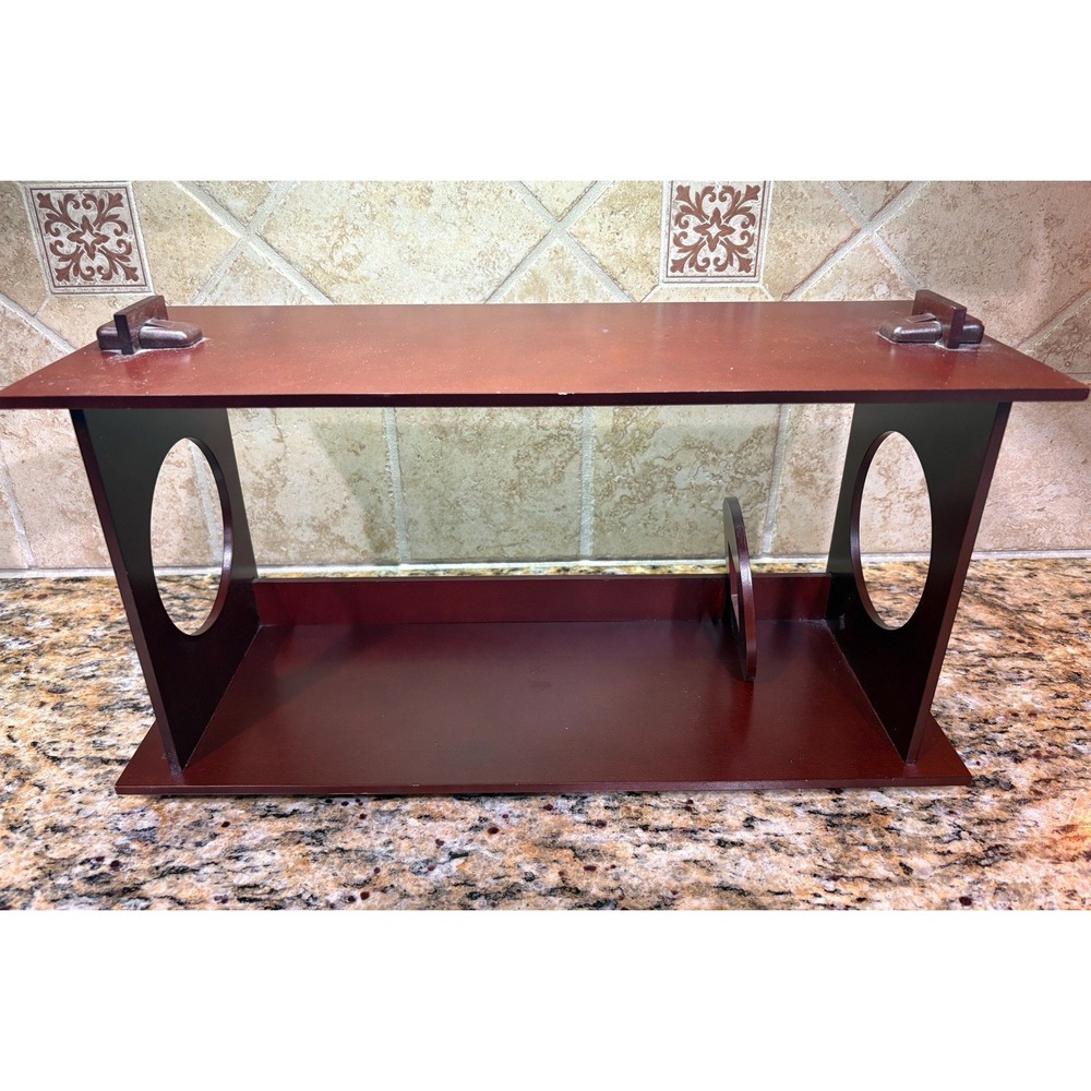 Atlantic Adjustable DVD, CD, Blu-Ray Holder/Storage 18x7x9.5